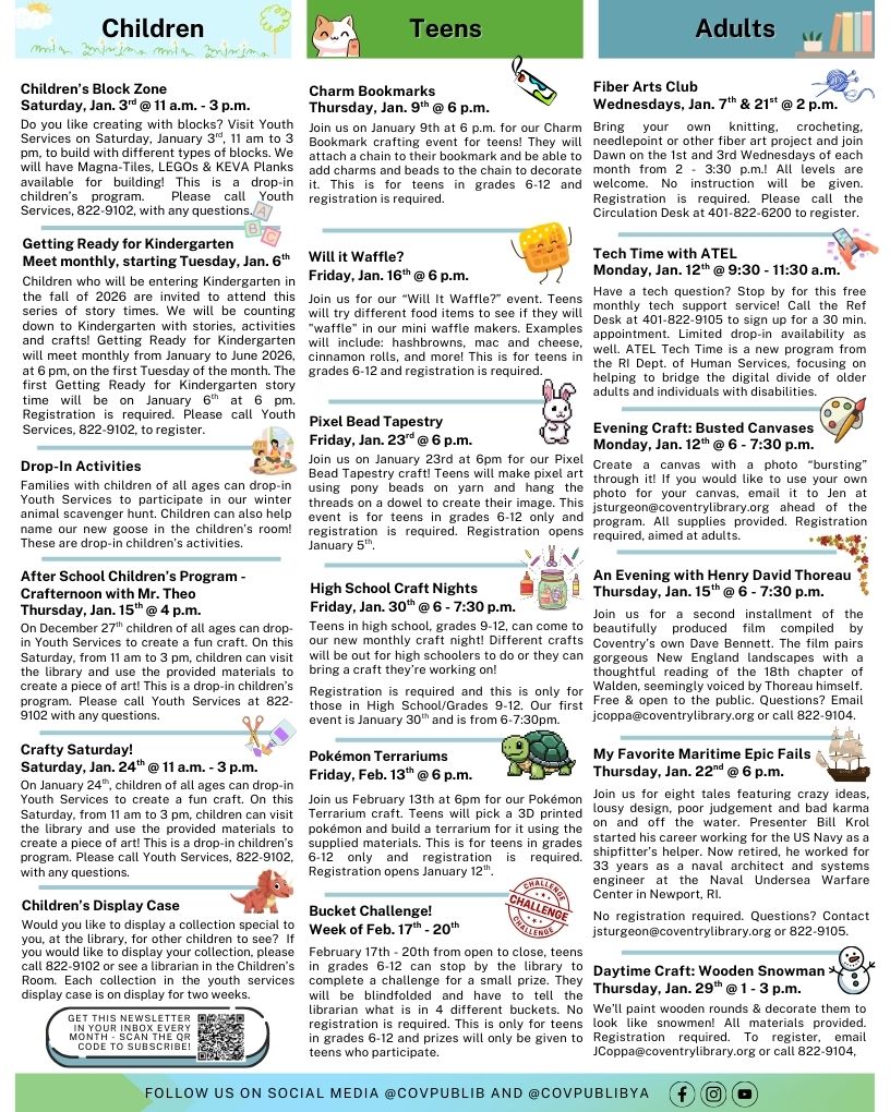 Coventry Newsletter, page 2