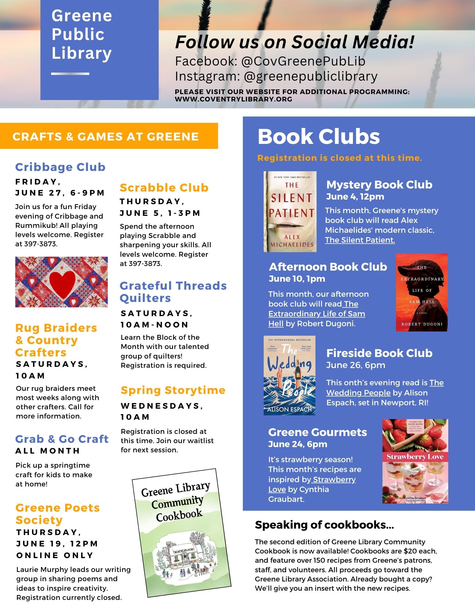 June 2025 Greene Newsletter page 2