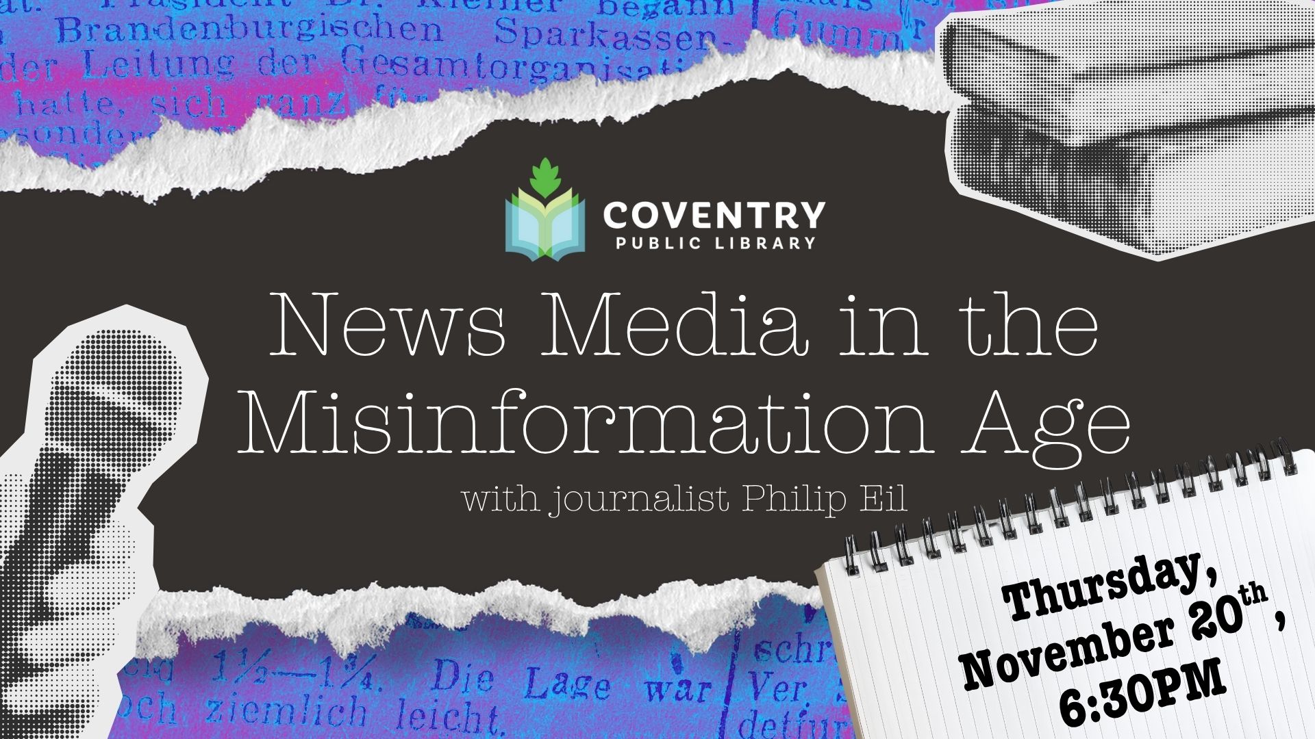 Image advertising November 2025 News Media in the Information Age Program