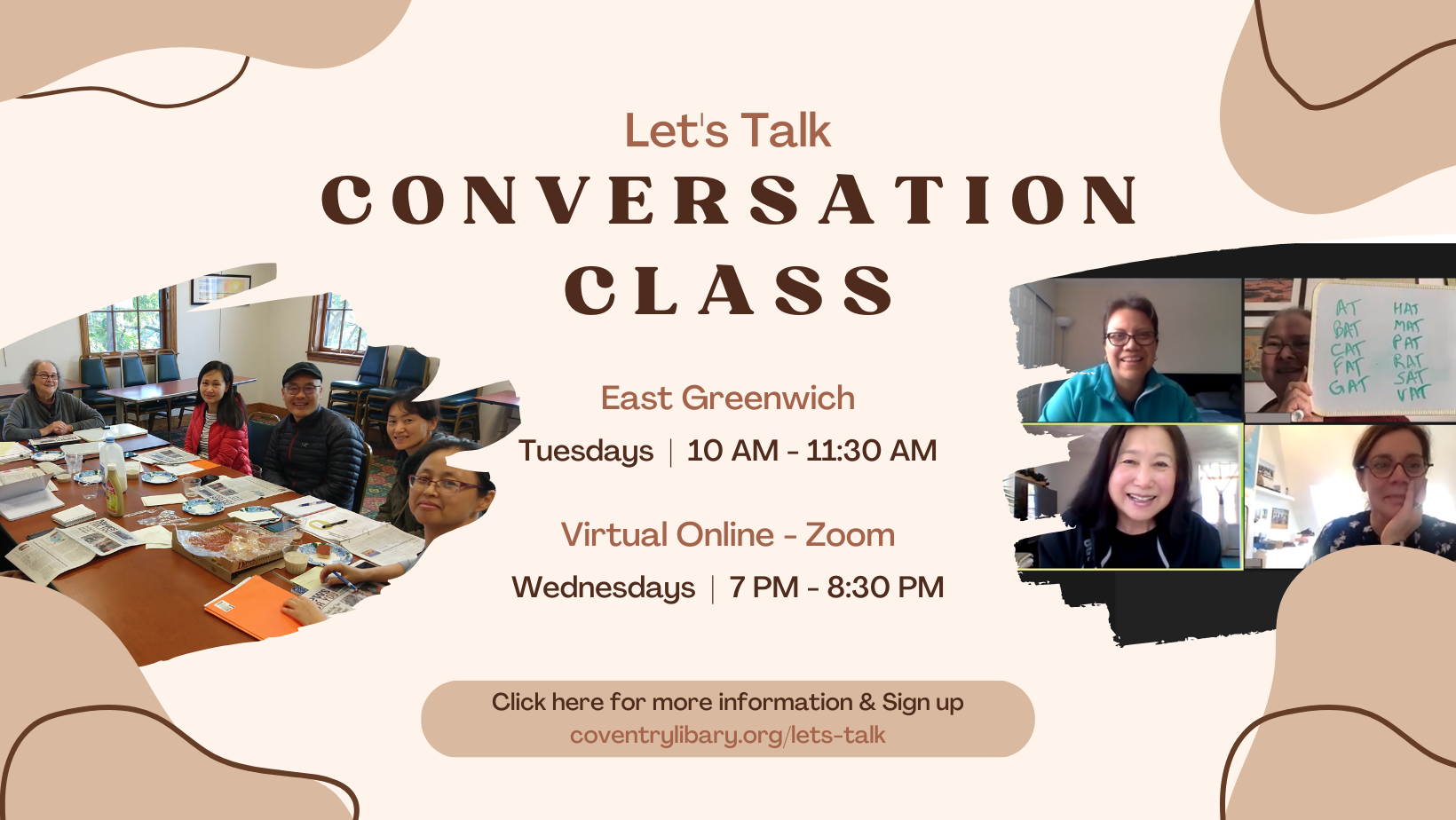 Let's Talk Conversation Class