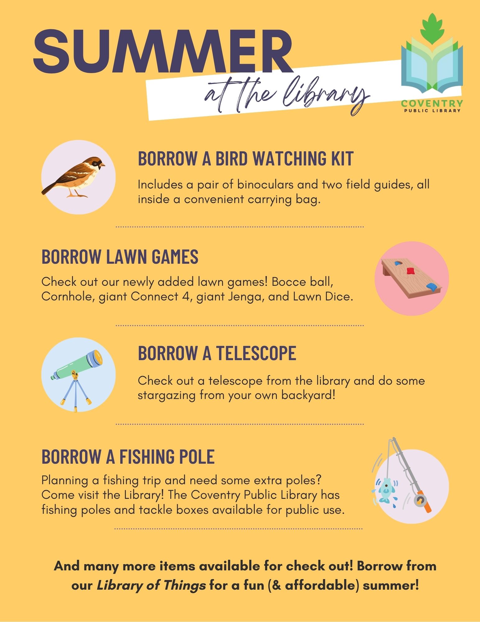 Summer fun at the library!