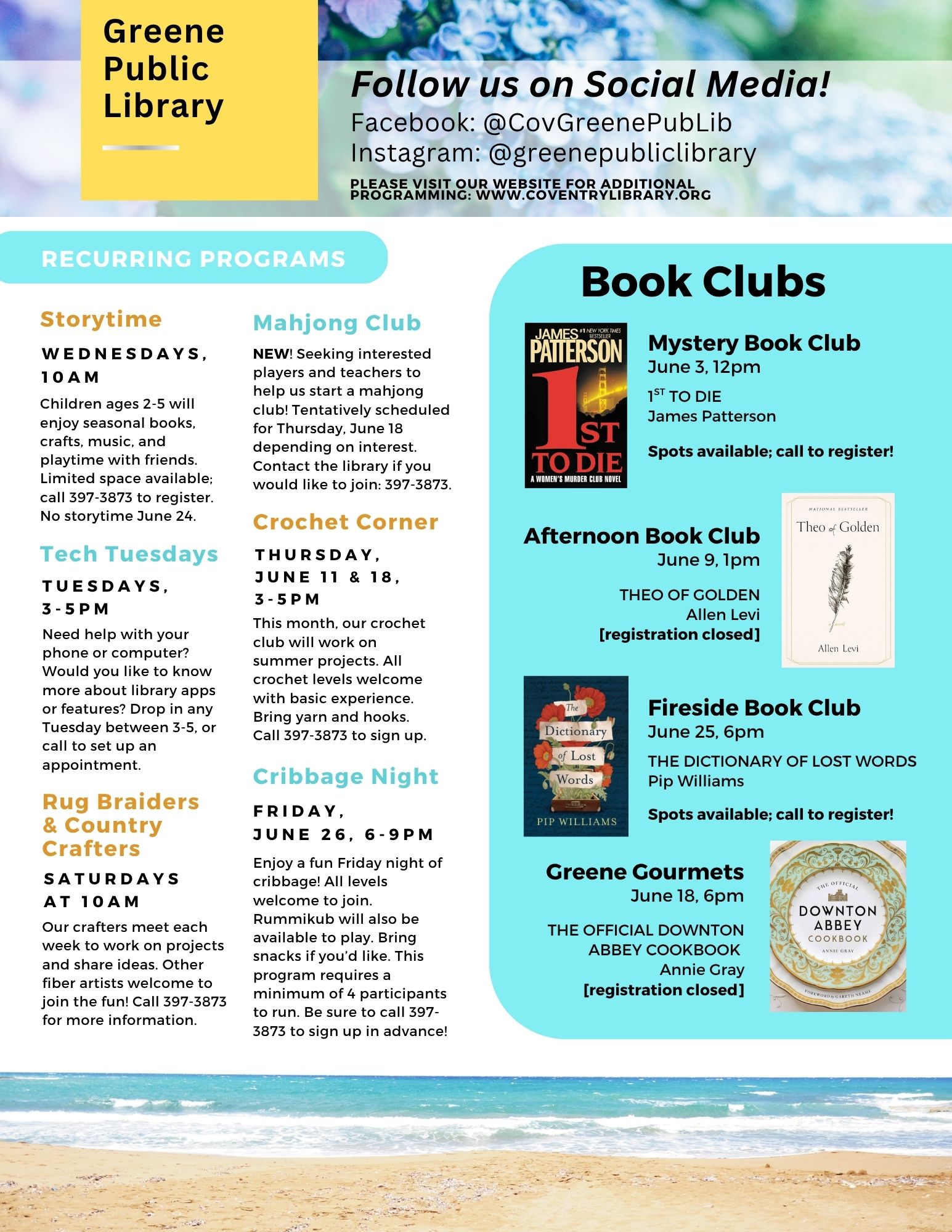 Greene Newsletter, page 2