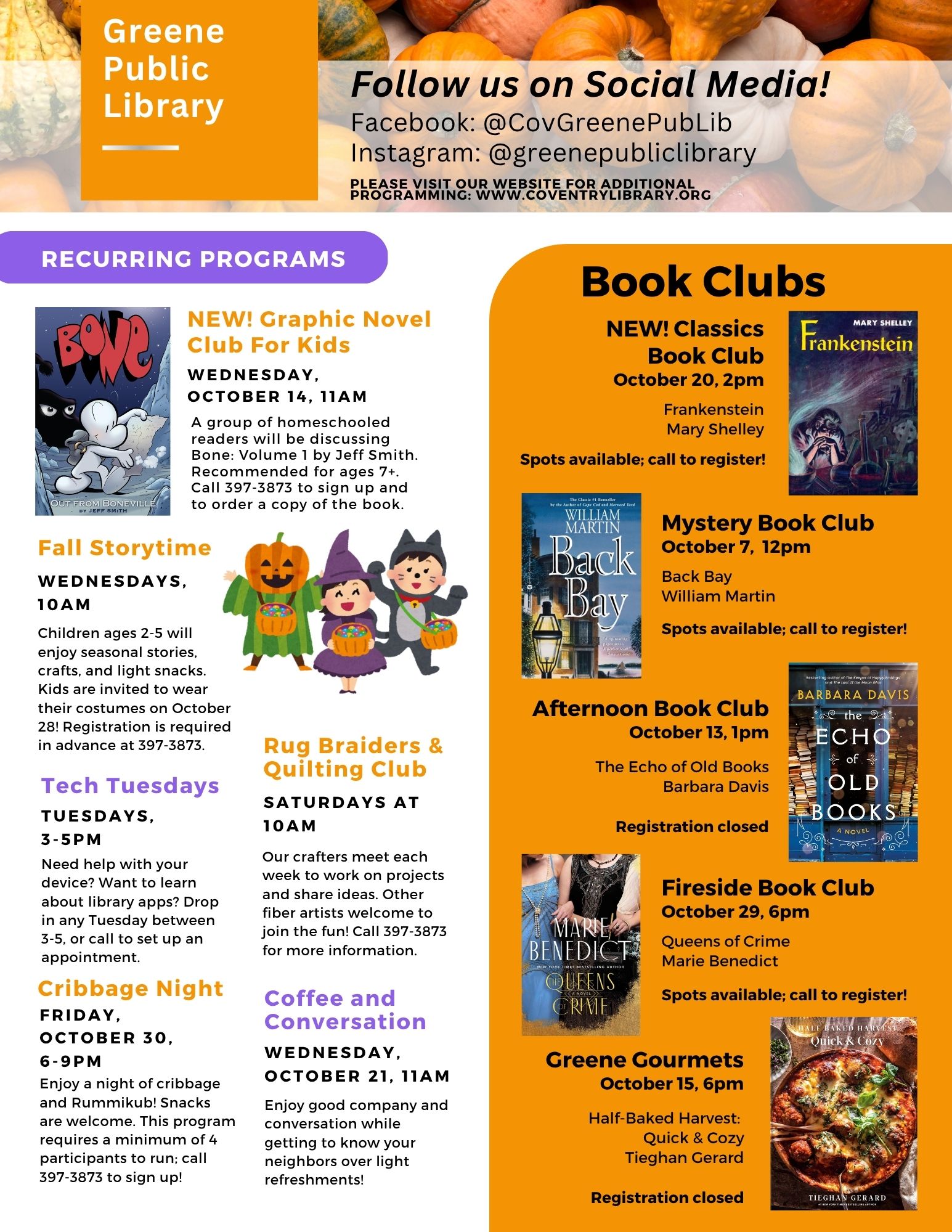 Greene Newsletter, page 2