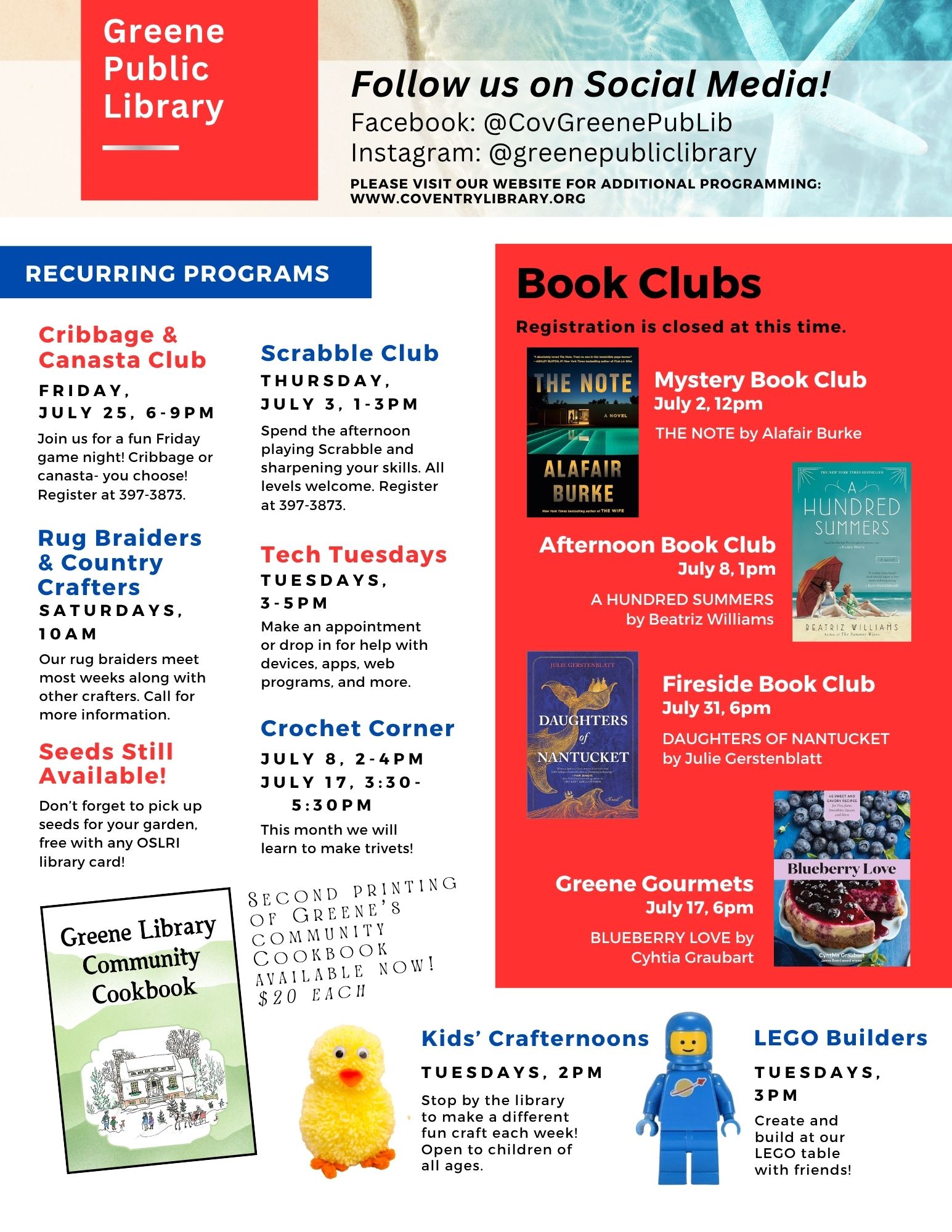 Greene July Newsletter