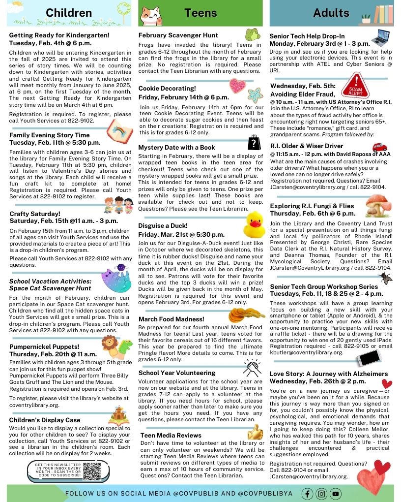 February eNewsletter 2025 page 2