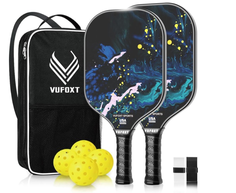 Pickleball set available from the Coventry Public Library's library of things