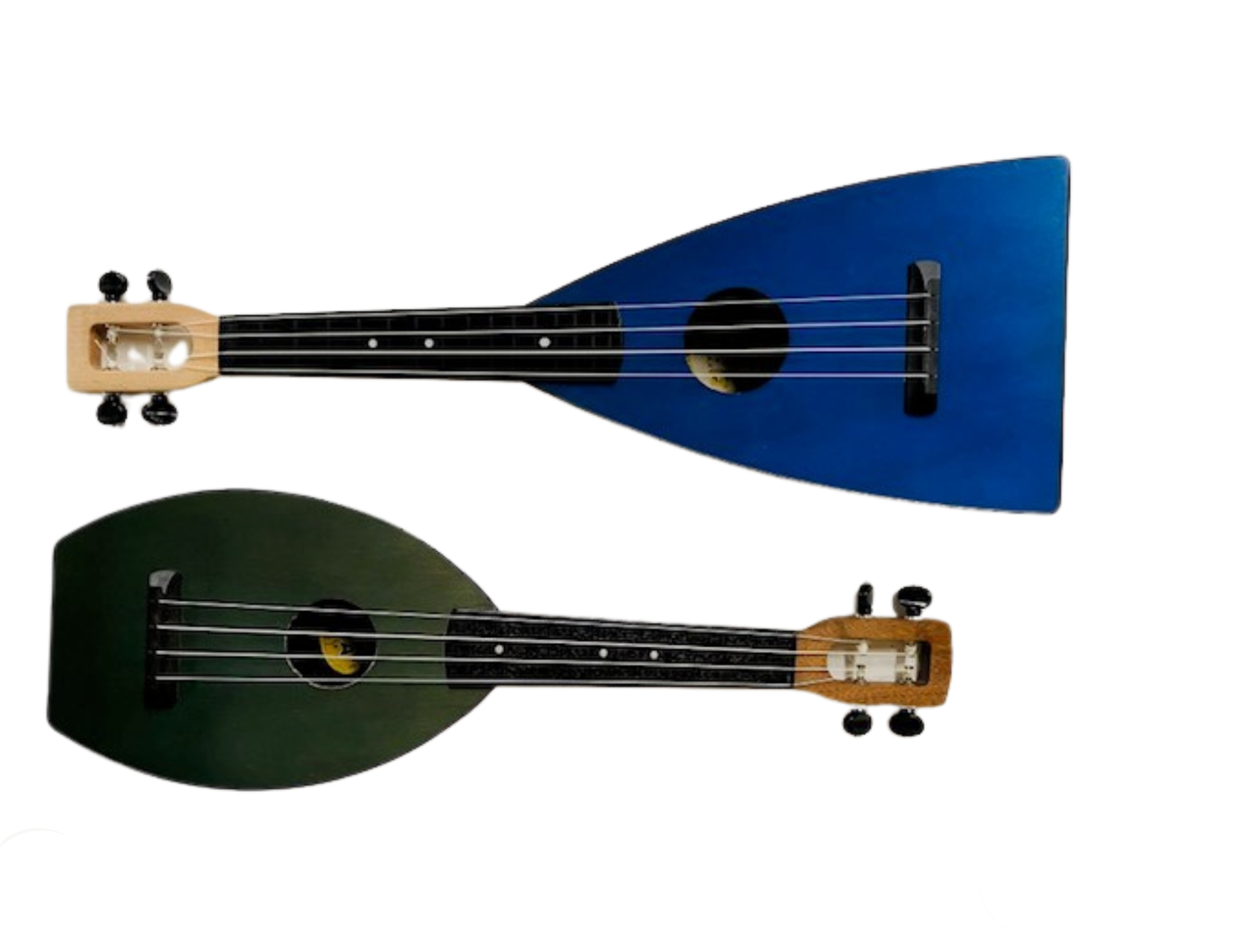 Ukeleles available from the Coventry Public Library's library of things