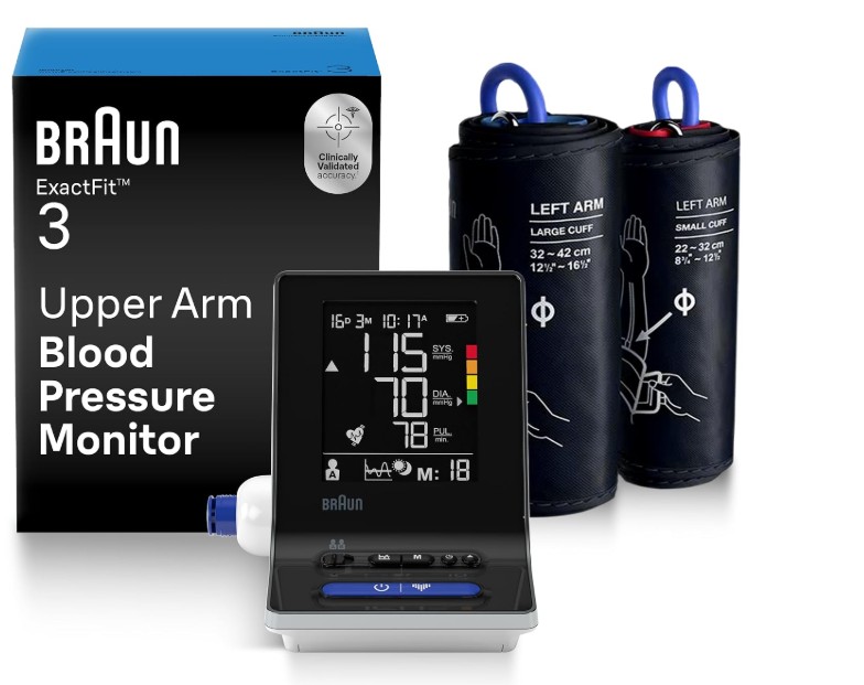 Blood pressure monitoring kit available through the Coventry Public Library's library of things