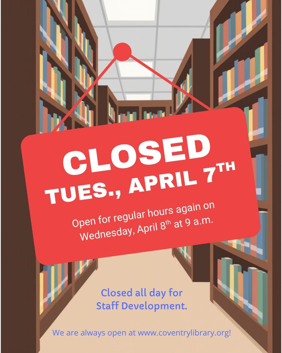Closed April 7th