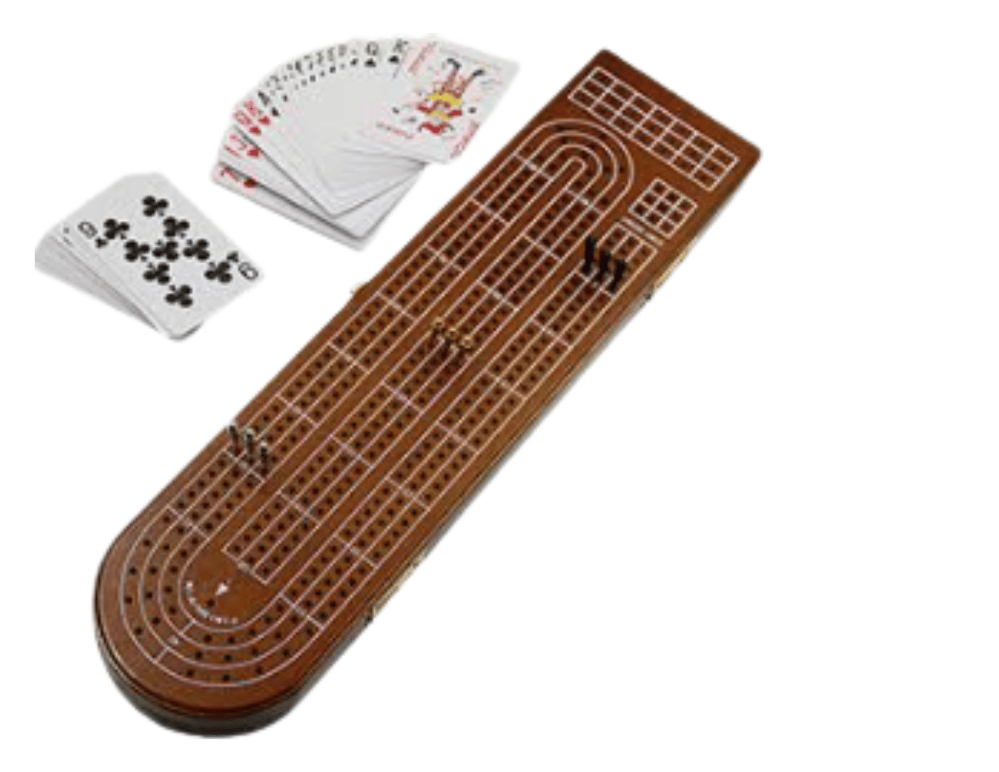 Cribbage board available for check out through the Coventry Public Library's Library of Things