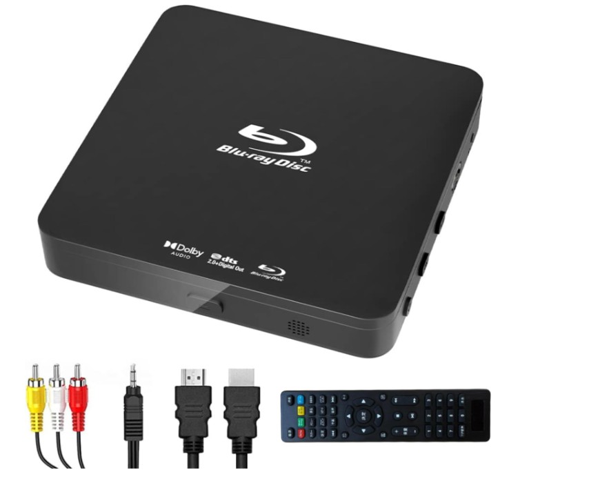 DVD / Blu-Ray player available from the Coventry Public Library's library of things