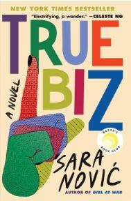 Book cover for "True Biz"
