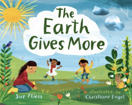 Book cover for "The Earth Gives More"