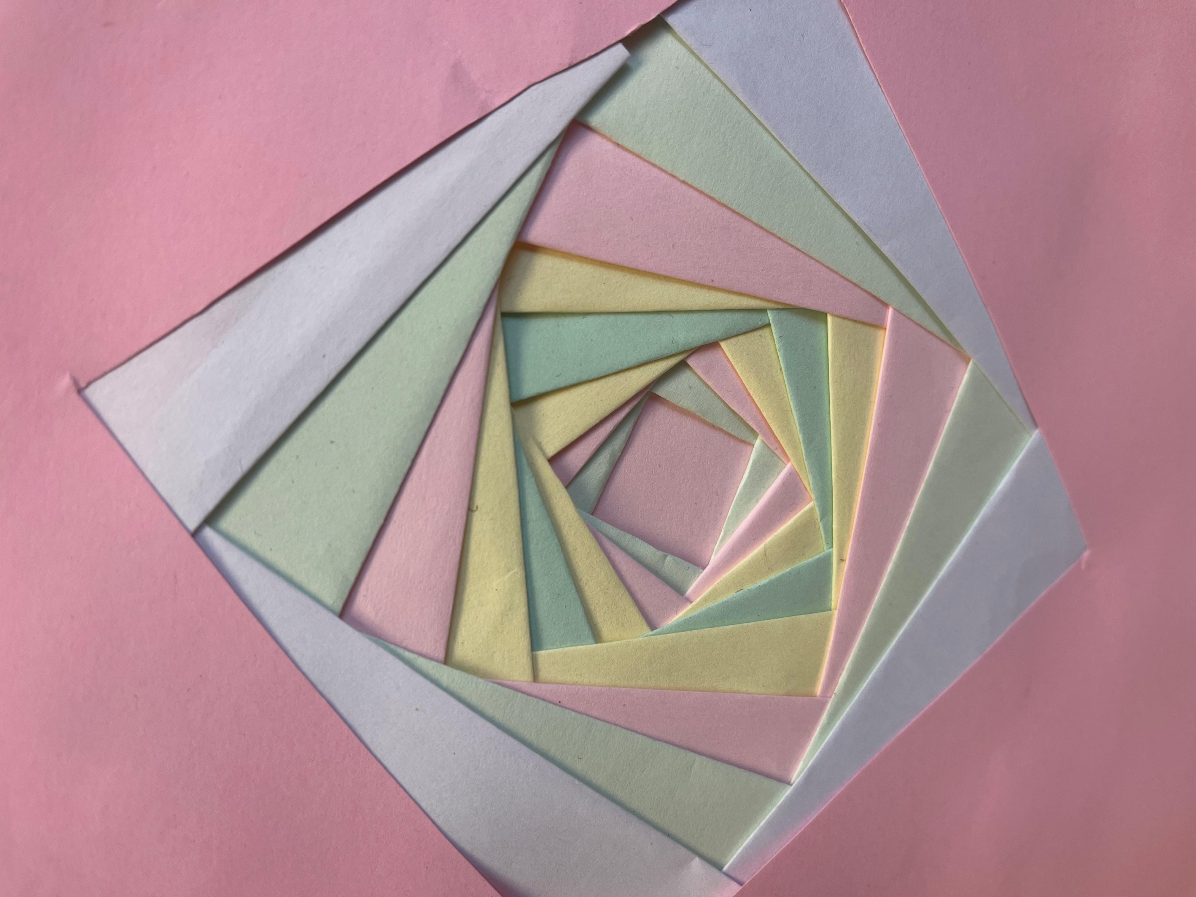 Create a lovely paper quilt design !