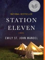Book cover for "Station Eleven"