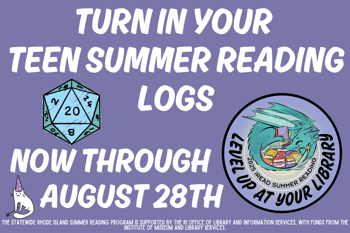 turn in summer logs now through august 28th