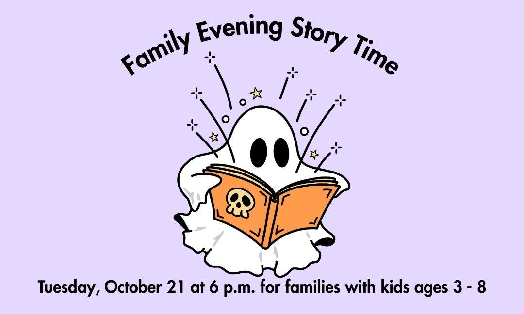 Ghost reading a book.