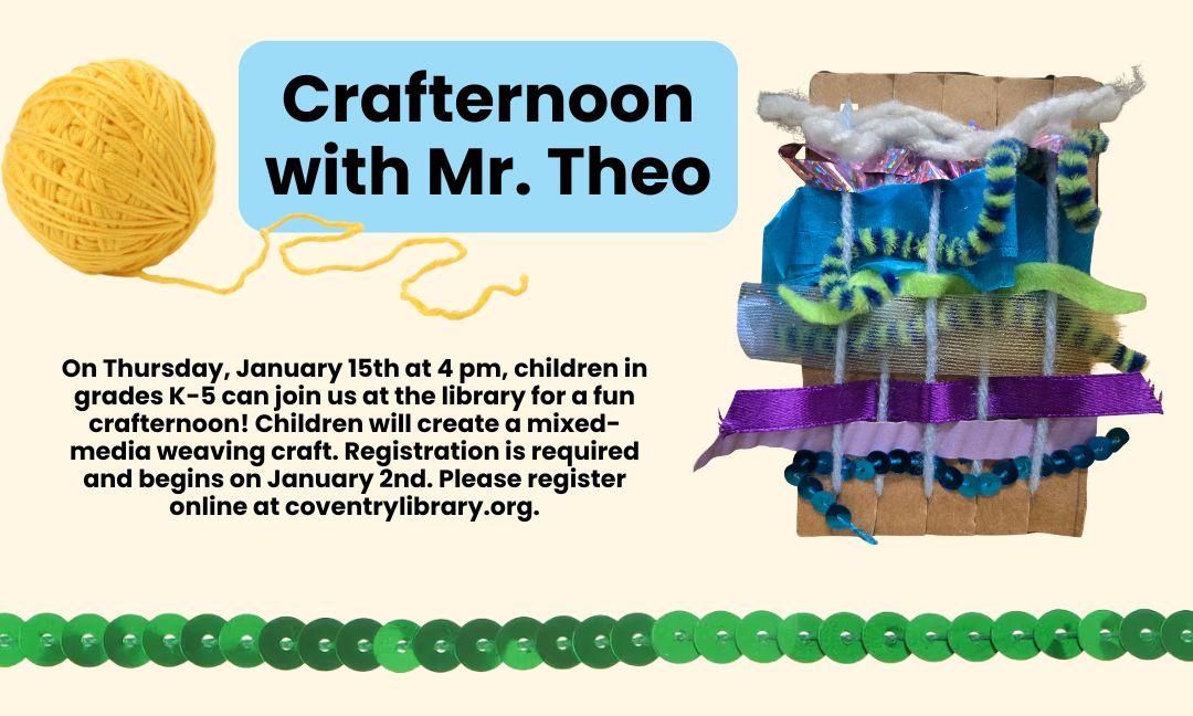 Yarn weaving crafternoon