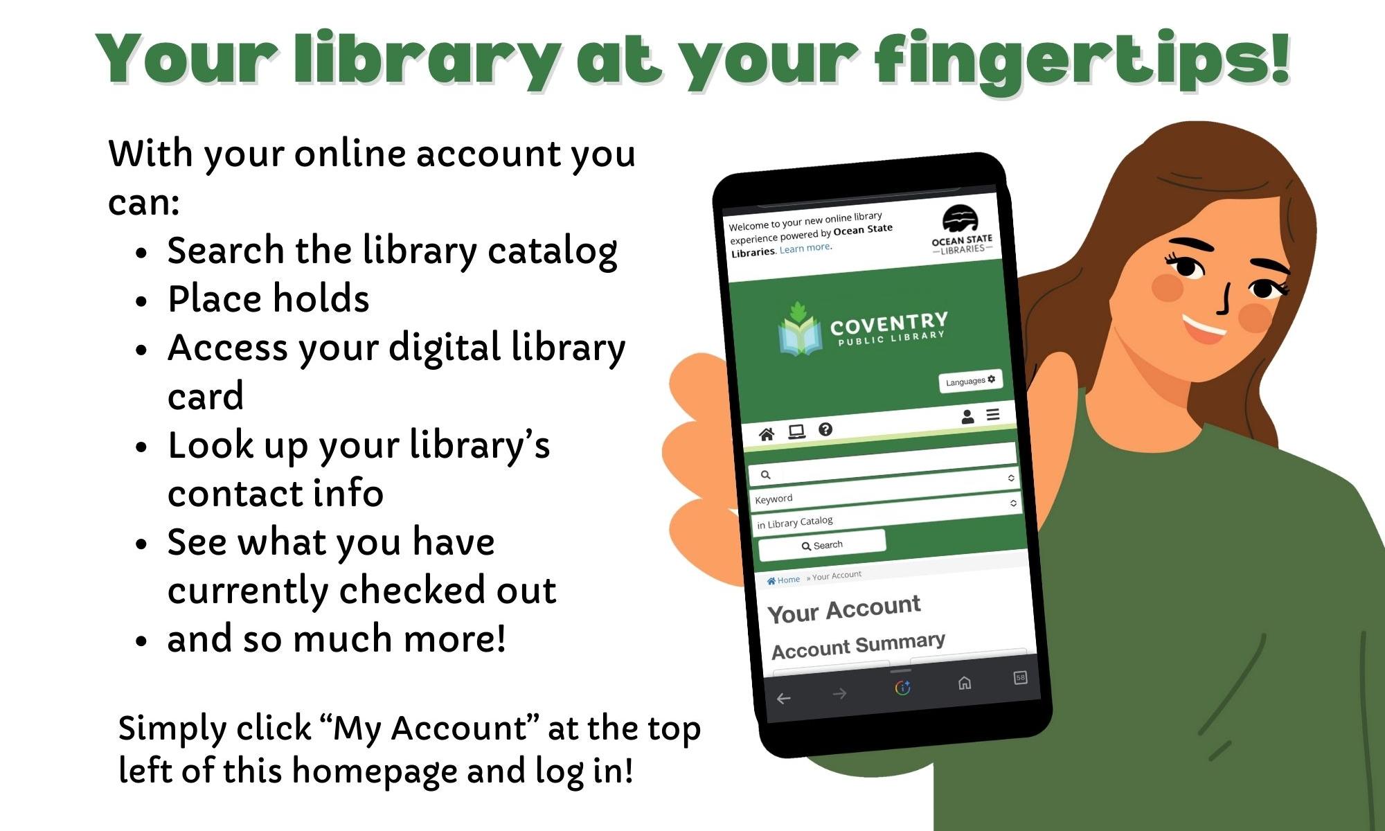 Your library at your fingertips!