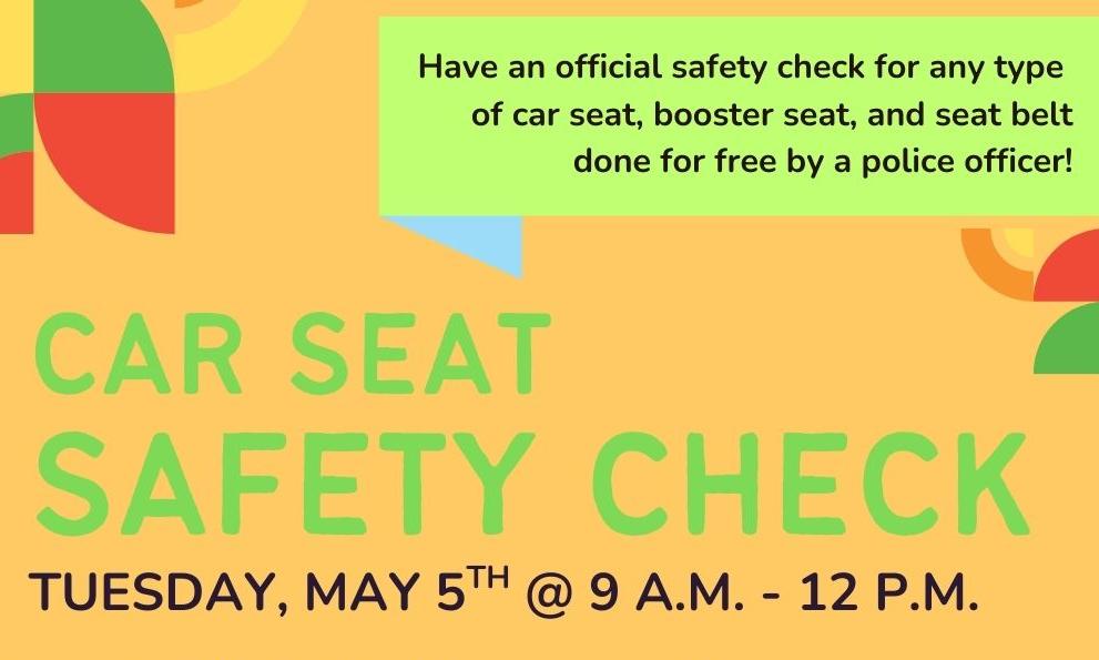 Car Seat Safety Check at the Coventry Public Library