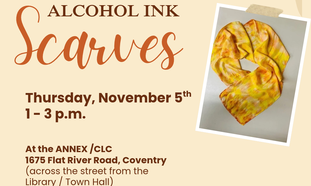 Craft at the Coventry Public Library